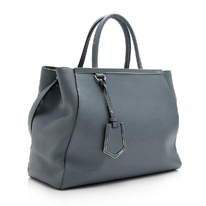 Odor-Resistant And Budget Bags Fendi Leather 2Jours Medium Tote (SHF-17665)