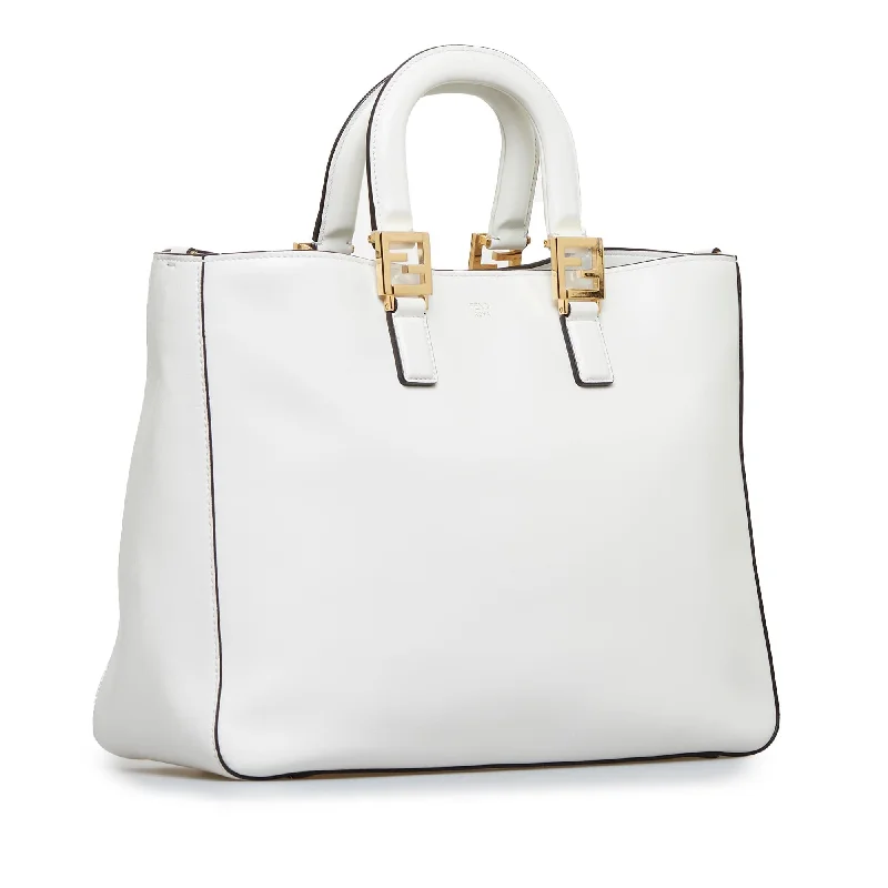 Sporty Bags For Active And Athletic Lifestyles Fendi Medium Glacier FF Tote (SHG-UPL37F) Sporty Bags For Active And Athletic Lifestyles Fendi Medium Glacier FF Tote (SHG-UPL37F)