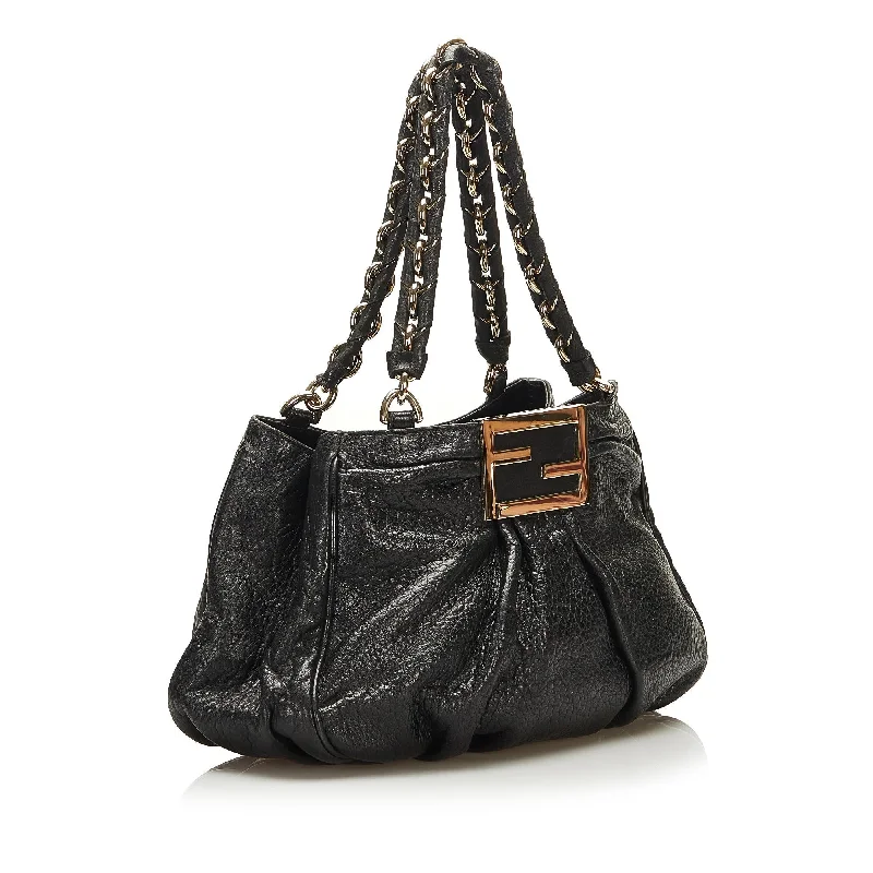 Black Friday And Cyber Monday Bag Deals Fendi Mia Chain Tote (SHG-35121)