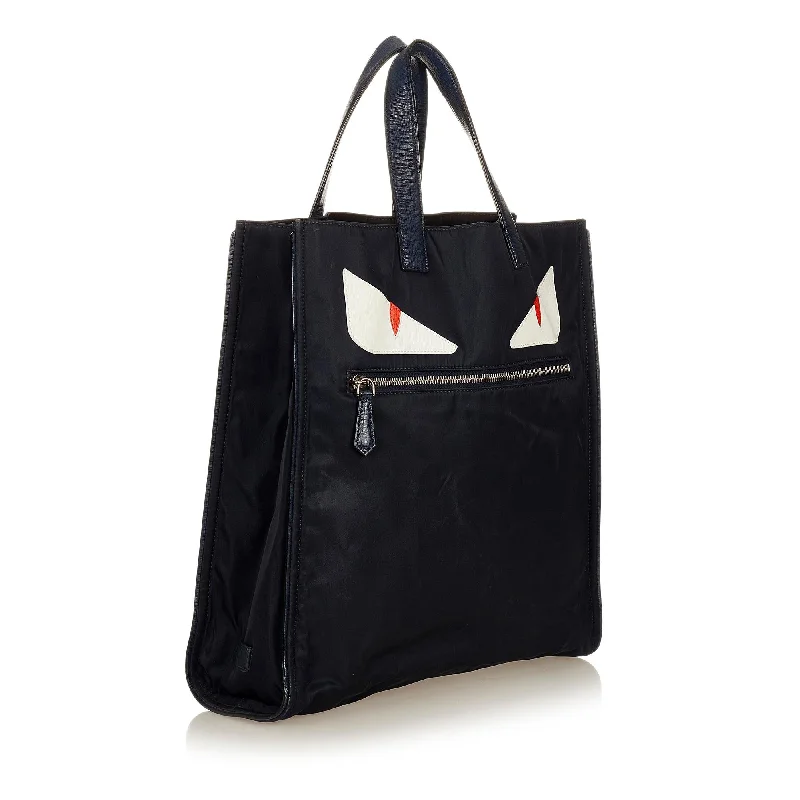 Bags For Sporty And Athletic Styles Fendi Monster Nylon Tote Bag (SHG-26804)