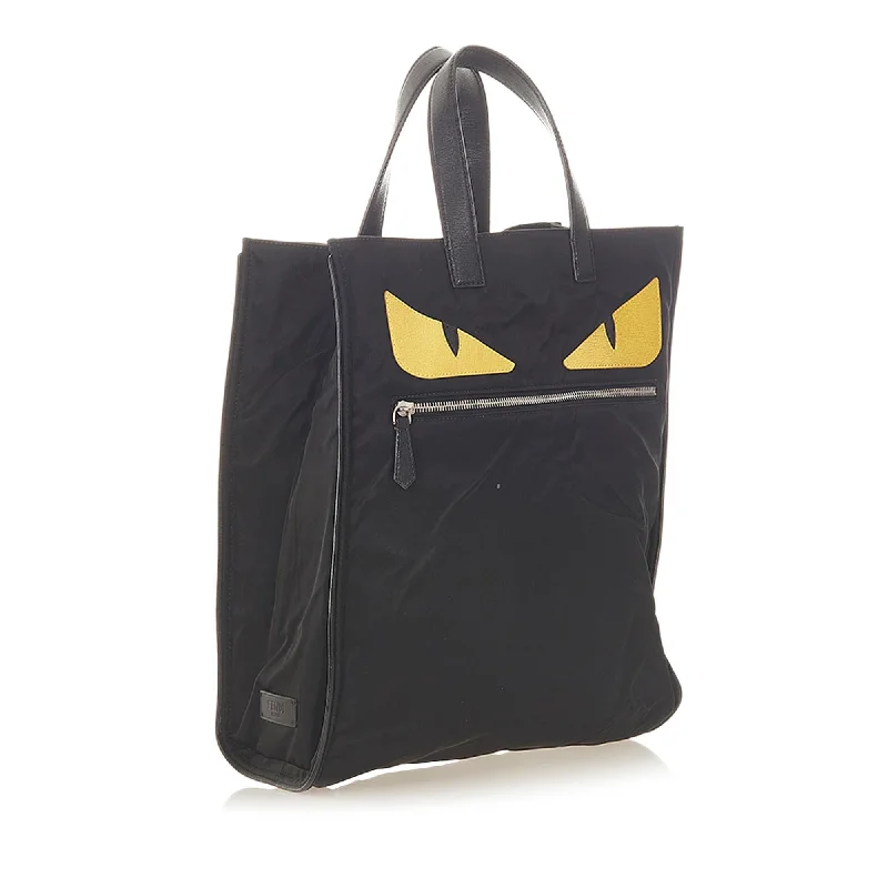 Bags For Minimalist And Functional Design Fendi Monster Nylon Tote Bag (SHG-32168)