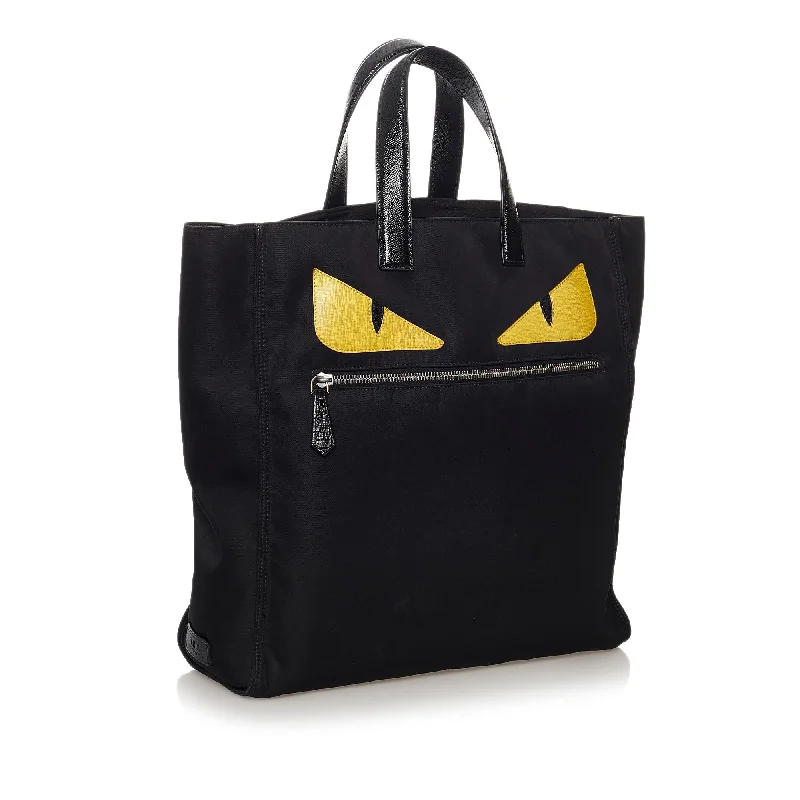 Bags For Outdoor Adventures Fendi Monster Nylon Tote Bag (SHG-32640)