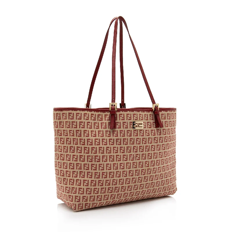 Handbag For Fashion Fendi Zucchino Roll Tote (SHF-oTfht9)