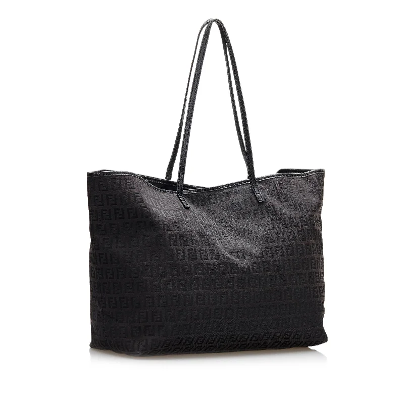 Uxury Designer Handbag Brands Fendi Zucchino Roll Tote (SHG-36969)