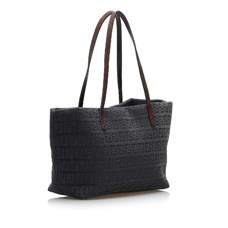 Discounted Designer Bags For Clearance Sale Fendi Zucchino Roll Tote (SHG-I2Tyld)