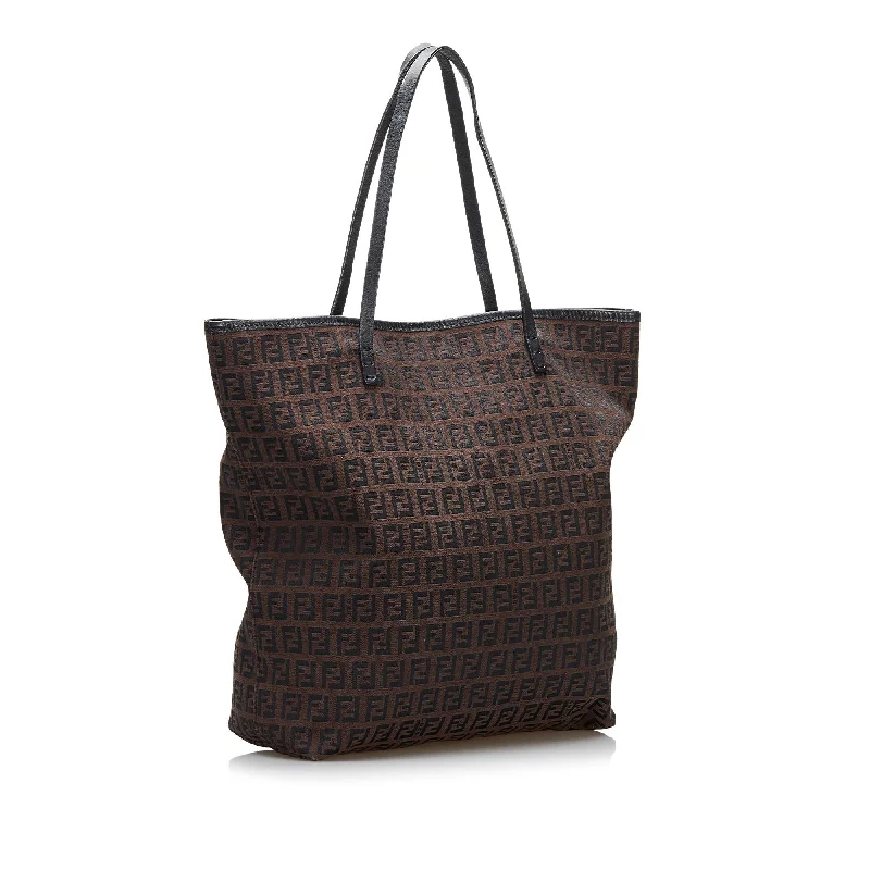 Sleek And Seasonal Sale Bags Fendi Zucchino Tote (SHG-36066)