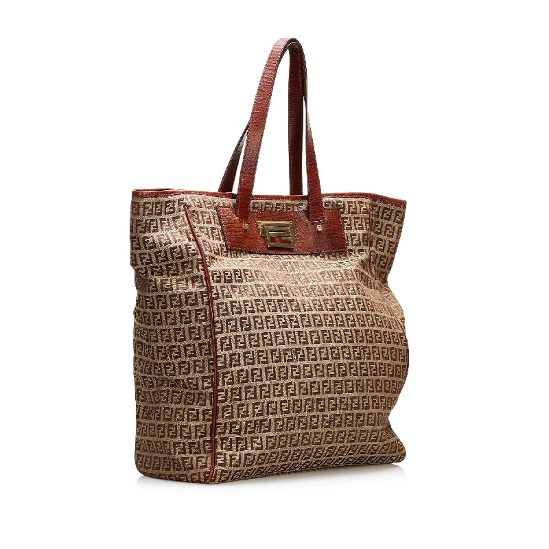 Scratch-Resistant And Luxury Sale Bags Fendi Zucchino Tote (SHG-sgk8KA)
