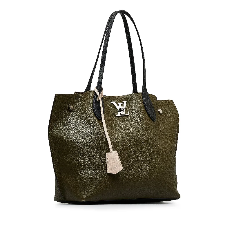 Inspired Bags For Timeless Elegance Green Louis Vuitton Lockme Go Tote