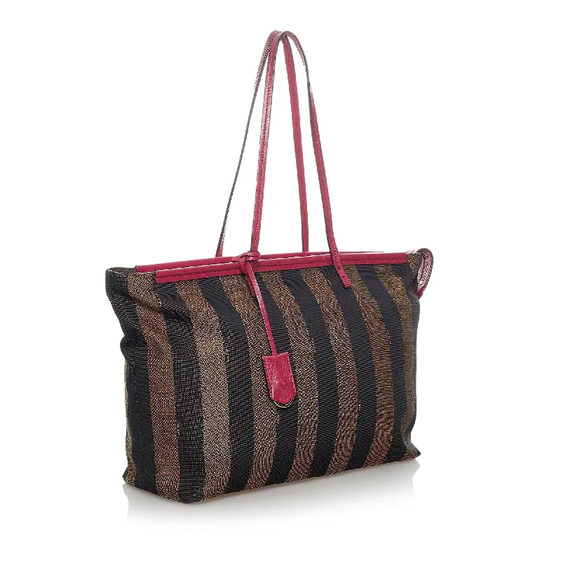 Seasonal Clearance Bags For Summer Fendi Pequin Tote Bag (SHG-30372)