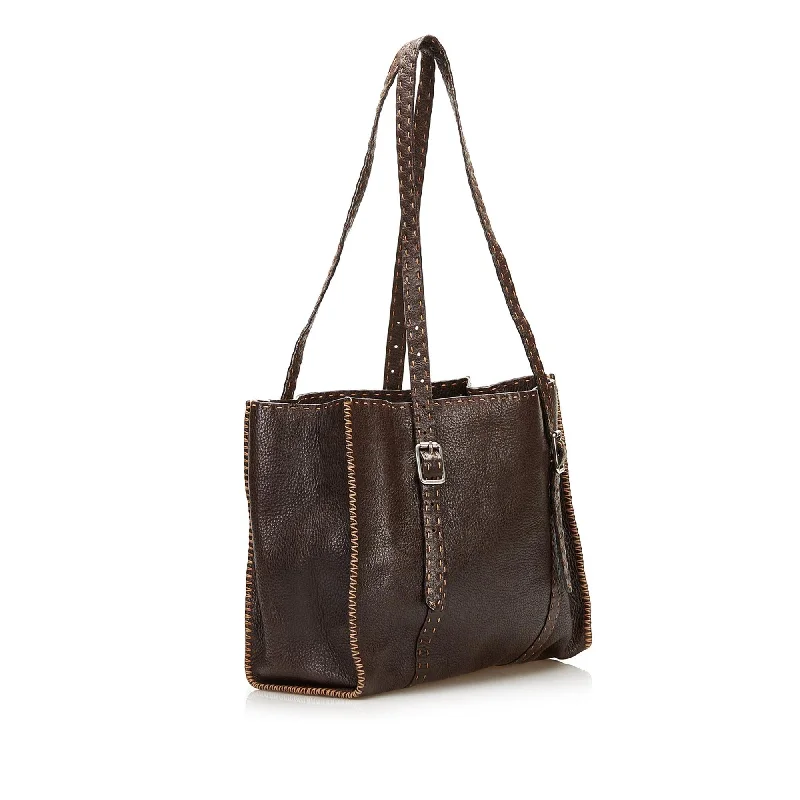 Bags For Sporty And Athletic Styles Fendi Selleria Tote (SHG-35226)