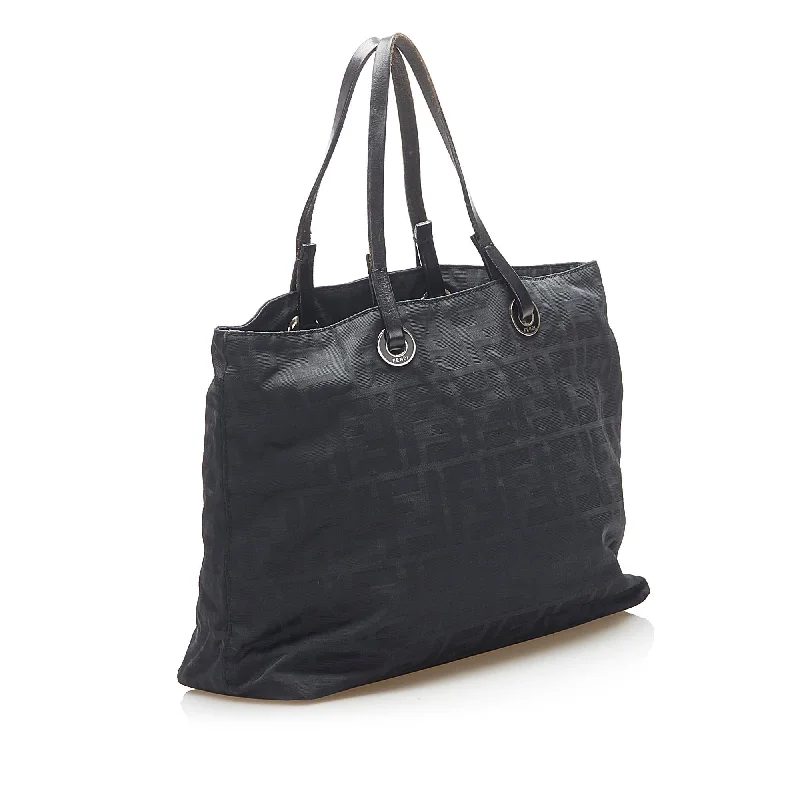 Black Friday Deals On Stylish Handbags Fendi Zucca Canvas Tote Bag (SHG-22350)