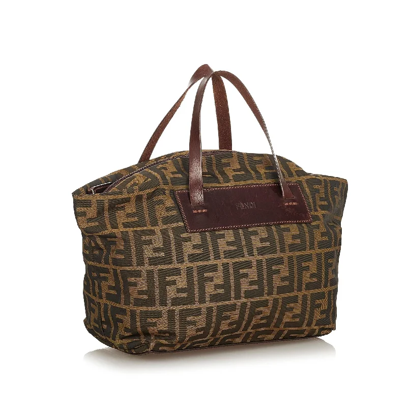 Bold Fashionistas Fendi Zucca Canvas Tote Bag (SHG-26575)