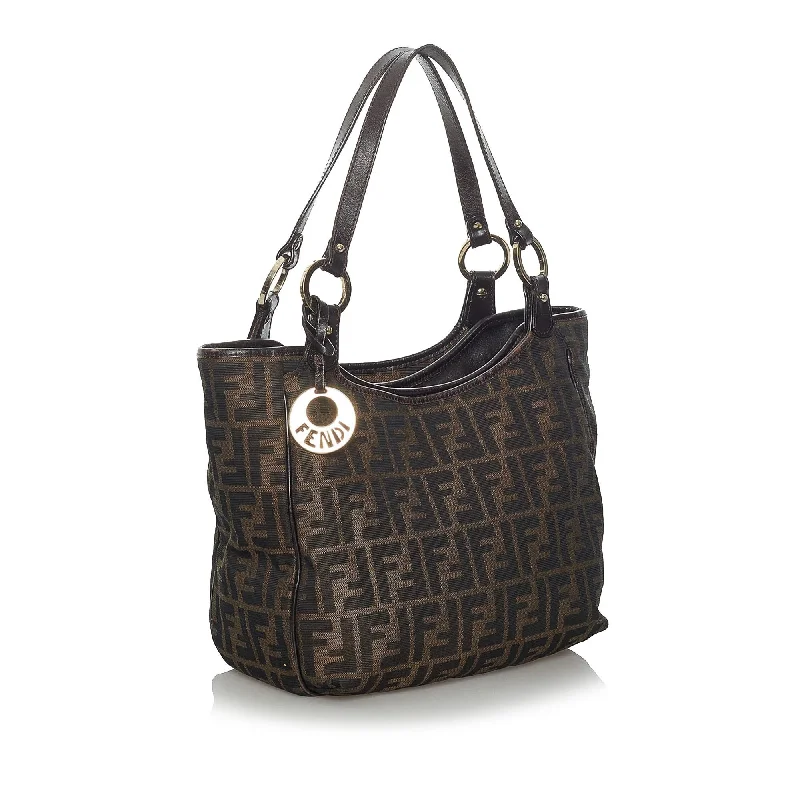 Bags For Personalized Gifts Fendi Zucca Small Chef Tote Bag (SHG-33941)