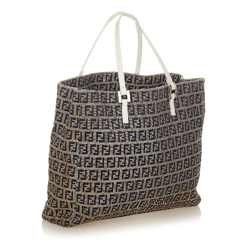 Tote Bag For Office Use Fendi Zucchino Canvas Tote Bag (SHG-26506)