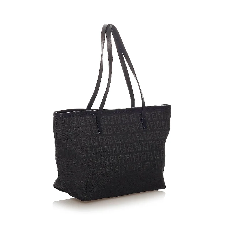 Stylish Bag For Women Fendi Zucchino Canvas Tote Bag (SHG-27895)