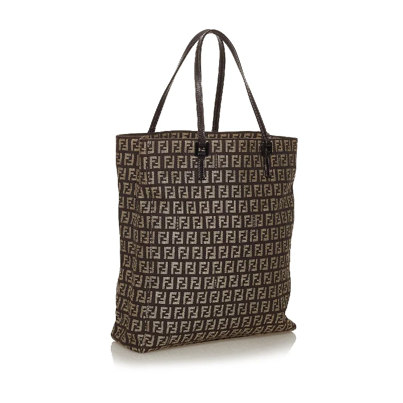High-Quality Bags On Flash Sale Fendi Zucchino Canvas Tote Bag (SHG-28691)