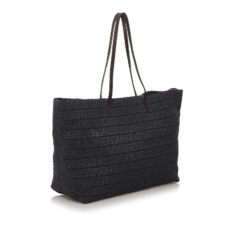 Stylish Bags For Fashion Bloggers With Promotions Fendi Zucchino Canvas Tote Bag (SHG-29760)