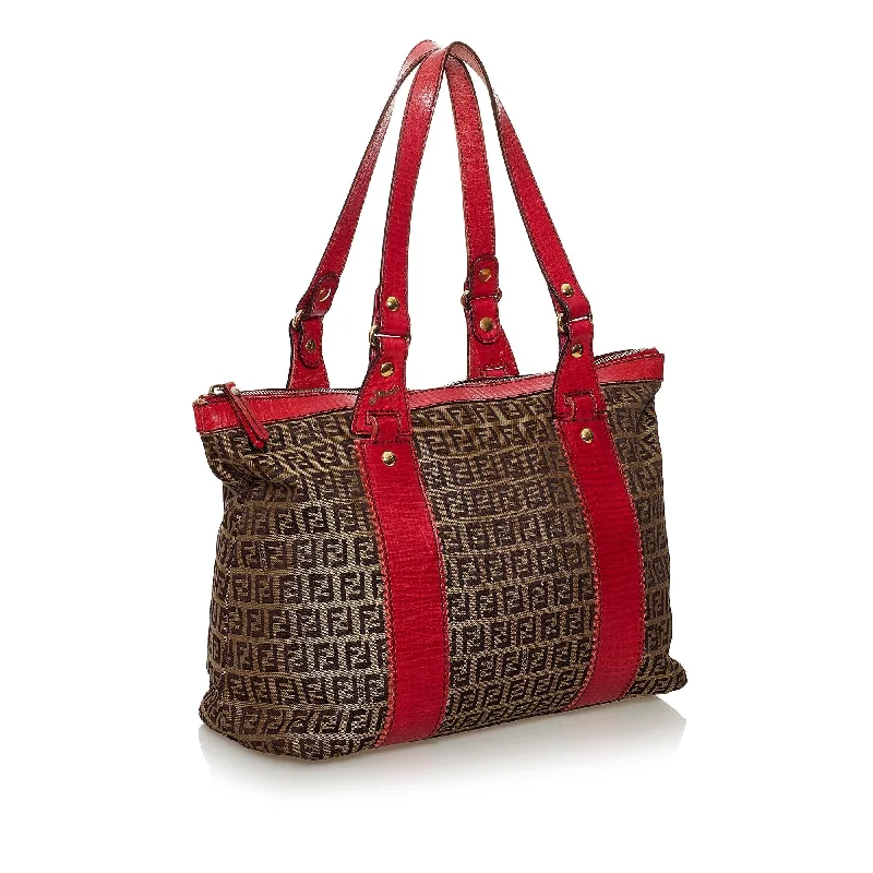 Eco-Friendly Bags For Sustainable Fashion Lovers Fendi Zucchino Canvas Tote Bag (SHG-32834) Eco-Friendly Bags For Sustainable Fashion Lovers Fendi Zucchino Canvas Tote Bag (SHG-32834)
