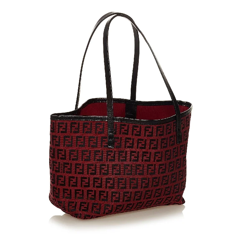 Chic Bags For Office Professionals And Urban Dwellers Fendi Zucchino Canvas Tote Bag (SHG-34385) Chic Bags For Office Professionals And Urban Dwellers Fendi Zucchino Canvas Tote Bag (SHG-34385)