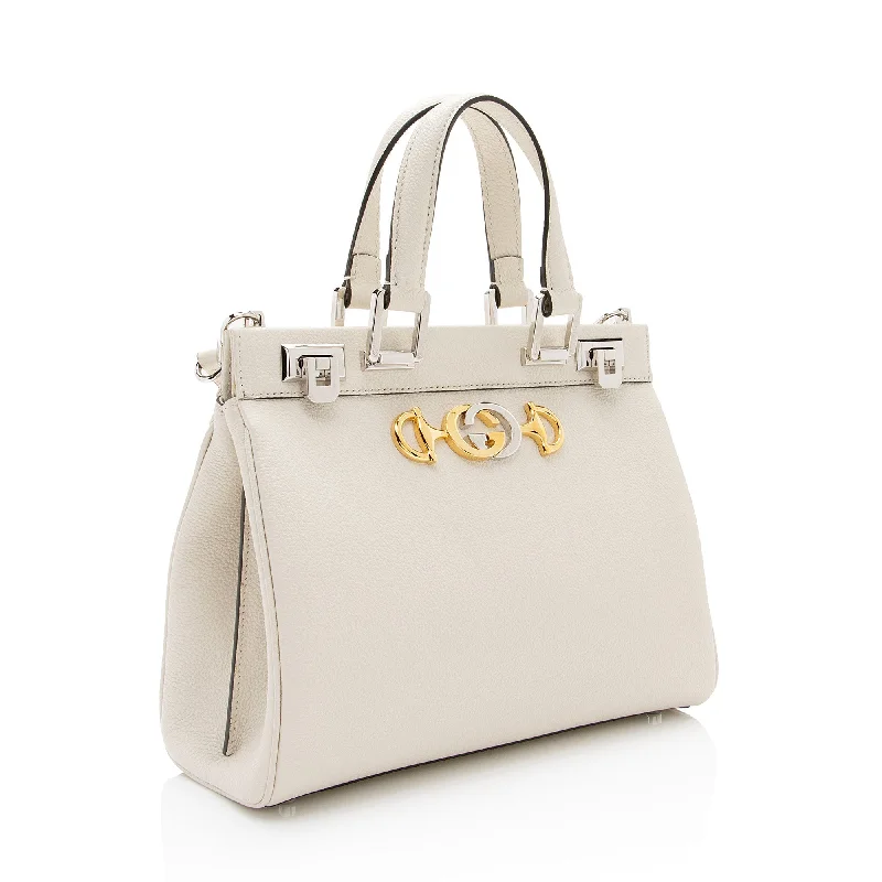 Luxury Bags On Sale Gucci Calfskin Zumi Small Tote (SHF-OX6DtH)