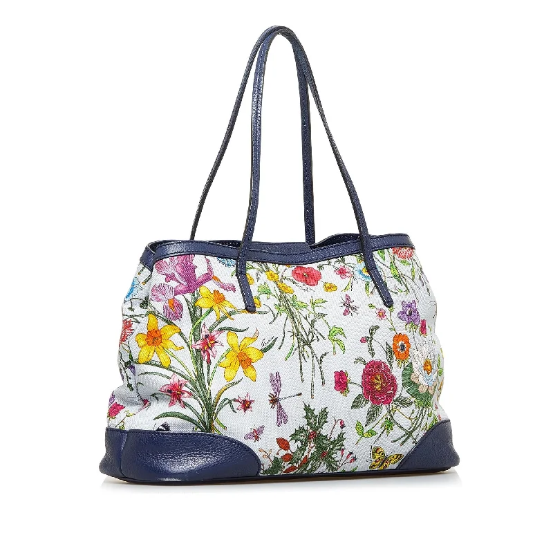 Edgy Bags For Bold And Daring Fashionistas Gucci Flora Tote (SHG-azOVqp)
