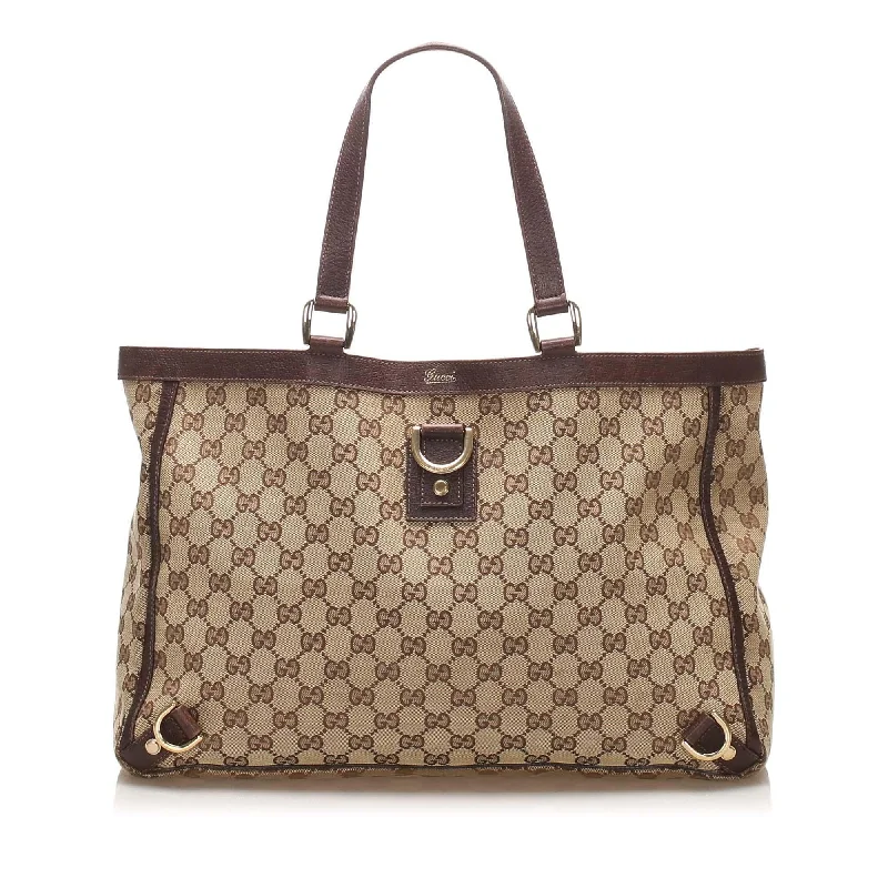 Inspired Bags For High-End Fashion Gucci GG Canvas Abbey D- Ring Tote Bag (SHG-11803) Inspired Bags For High-End Fashion Gucci GG Canvas Abbey D- Ring Tote Bag (SHG-11803)