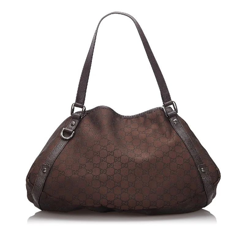Elegant New Year Party Bags With Flash Sales Gucci Brown Dark Canvas Fabric GG Pelham Tote Bag Italy Elegant New Year Party Bags With Flash Sales Gucci Brown Dark Canvas Fabric GG Pelham Tote Bag Italy