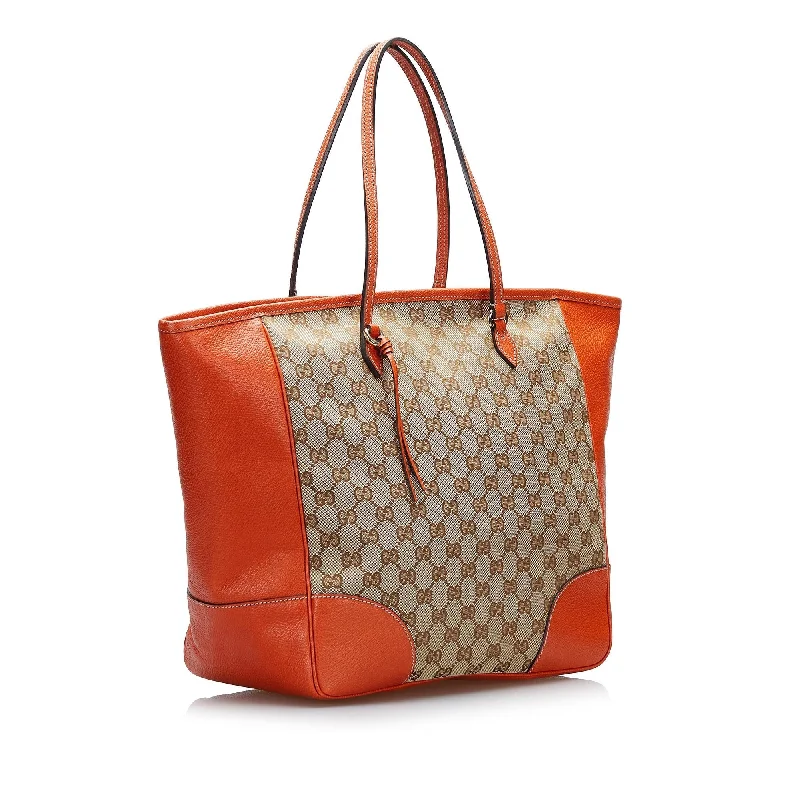 Stylish Yet Affordable Bags Gucci GG Canvas Bree Tote Bag (SHG-1m3kbx)