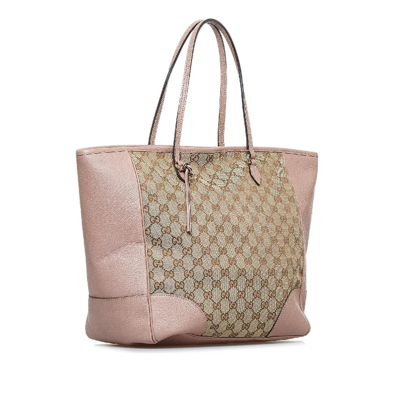Luxurious But Budget-Friendly Bags Gucci GG Canvas Bree Tote Bag (SHG-c6YDzW)