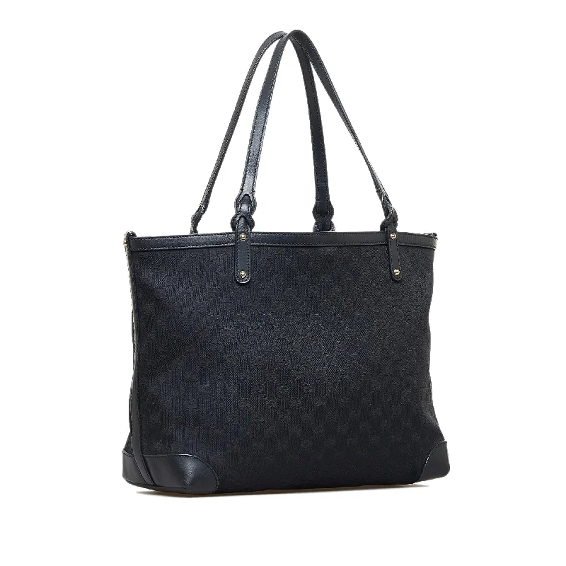 Luxurious Bags With Limited-Time Offers Gucci GG Canvas Craft Tote Bag (SHG-dNhqw1)