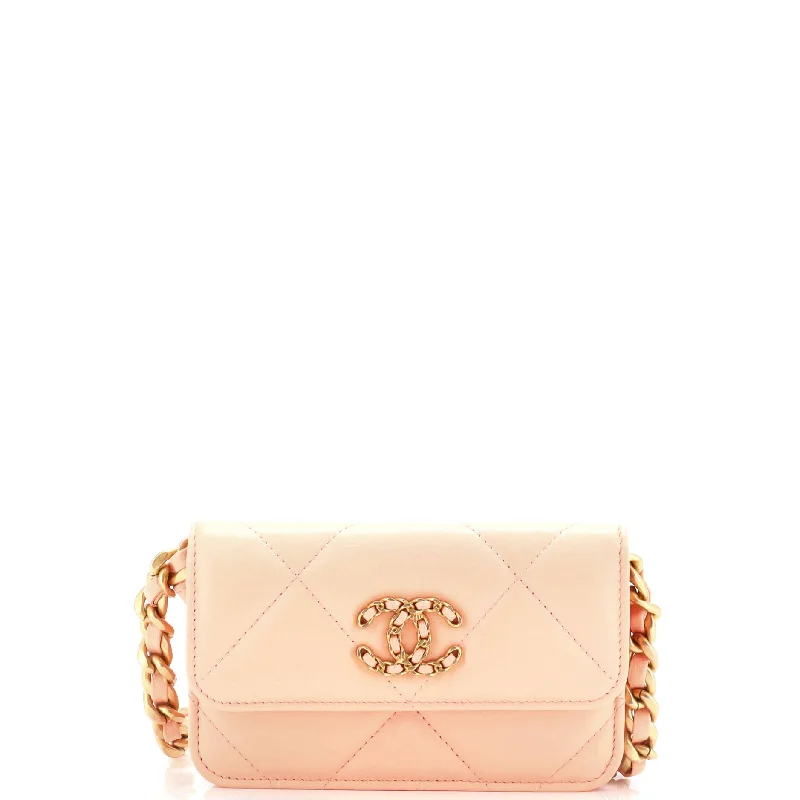 Sporty Bags For Active And Athletic Lifestyles 19 Clutch With Chain Quilted Lambskin Sporty Bags For Active And Athletic Lifestyles 19 Clutch With Chain Quilted Lambskin