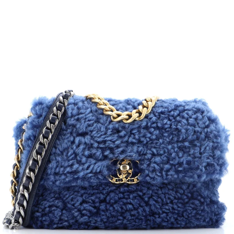 New Year Party Bag For Celebrations 19 Flap Bag Shearling Medium