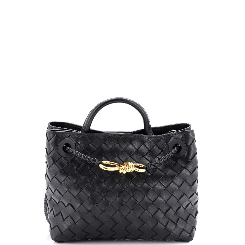 Edgy Bags For Bold And Daring Fashionistas Andiamo Top Handle Bag Intrecciato Nappa Small Edgy Bags For Bold And Daring Fashionistas Andiamo Top Handle Bag Intrecciato Nappa Small
