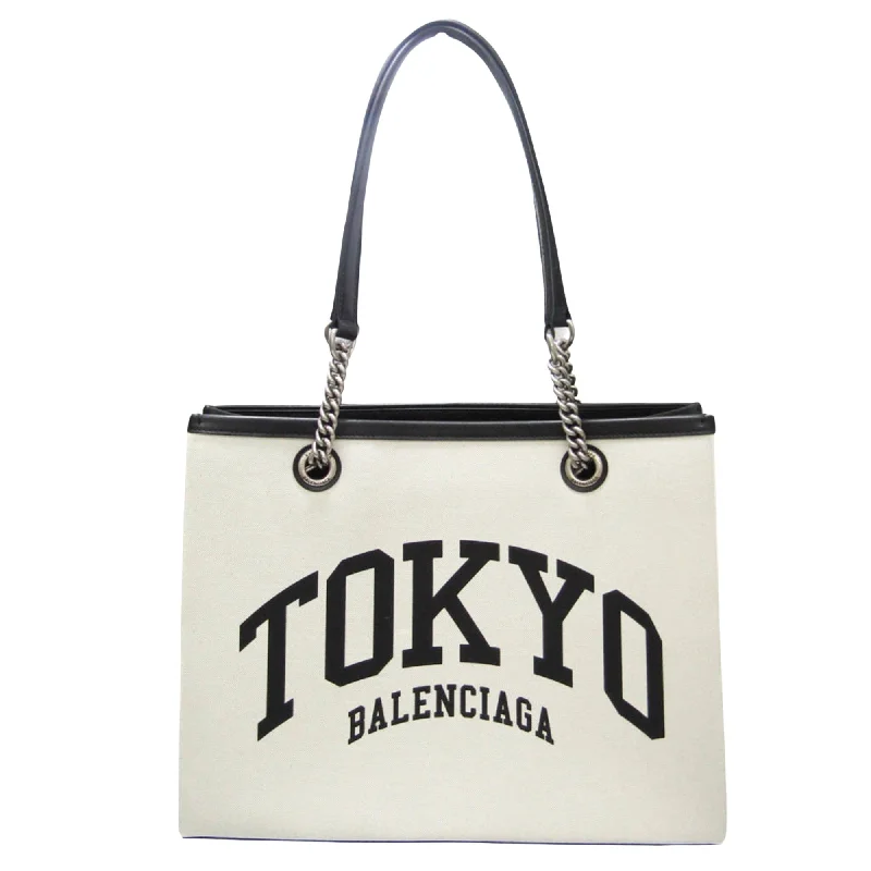 Affordable Bags Balenciaga Cabas  Canvas Tote Bag (Pre-Owned)