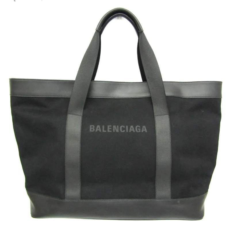 Urban Style Balenciaga Navy  Canvas Tote Bag (Pre-Owned)