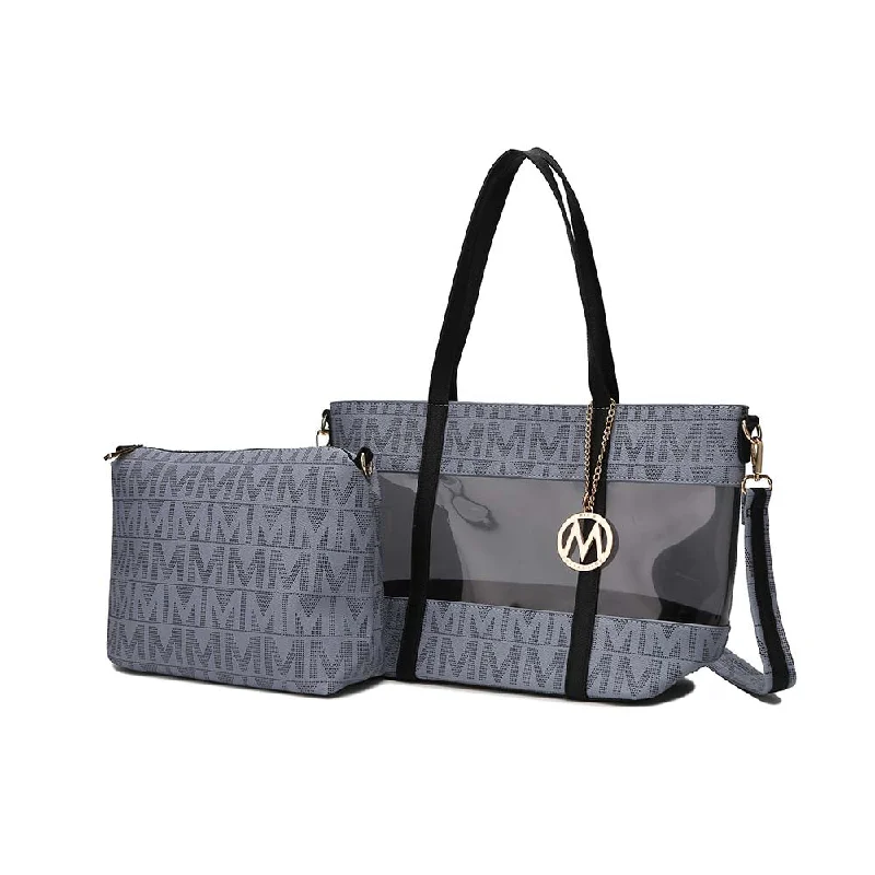 Bold Fashionistas Belinda 2PC Tote Bag with Crossbody Bag by Mia K