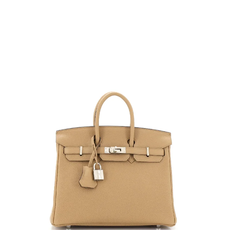 High-Quality Bags Birkin Handbag Chai Togo with Palladium Hardware 25