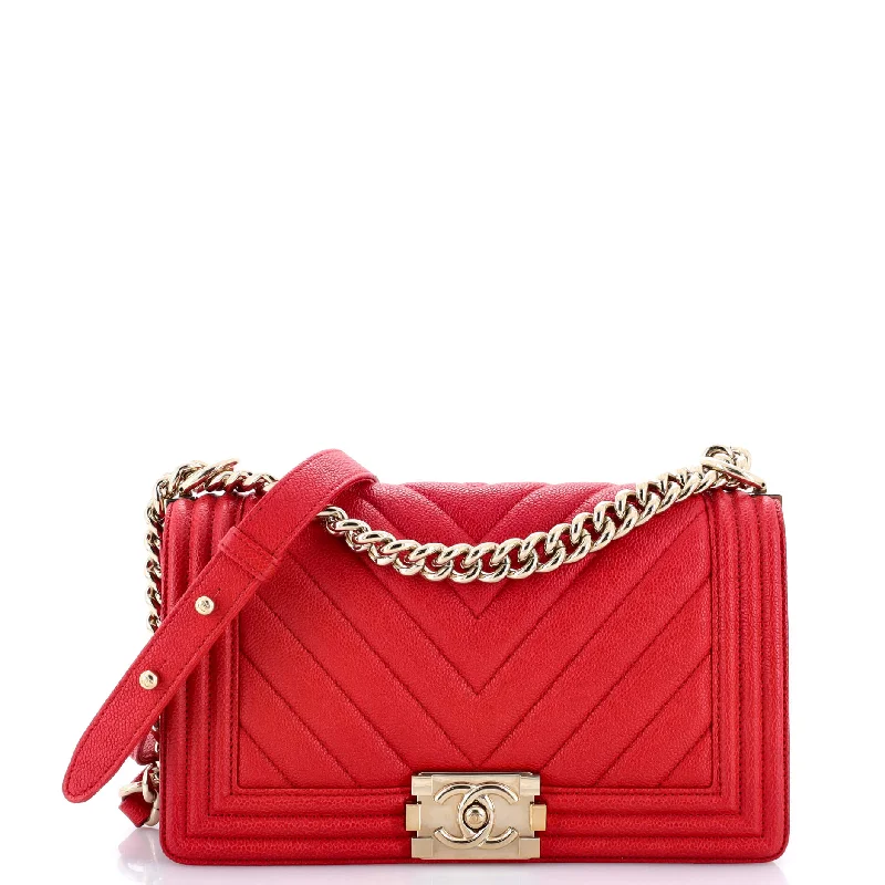 Trendy Bags For Sales Boy Flap Bag Chevron Caviar Old Medium