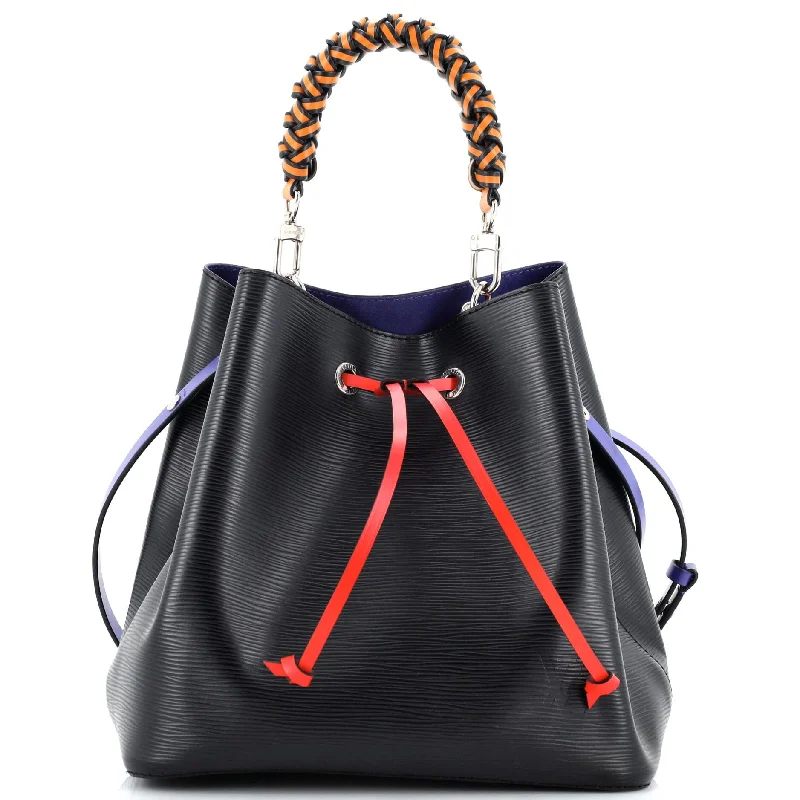 Inspired Bags For Timeless Elegance Braided Handle NeoNoe Handbag Epi Leather MM