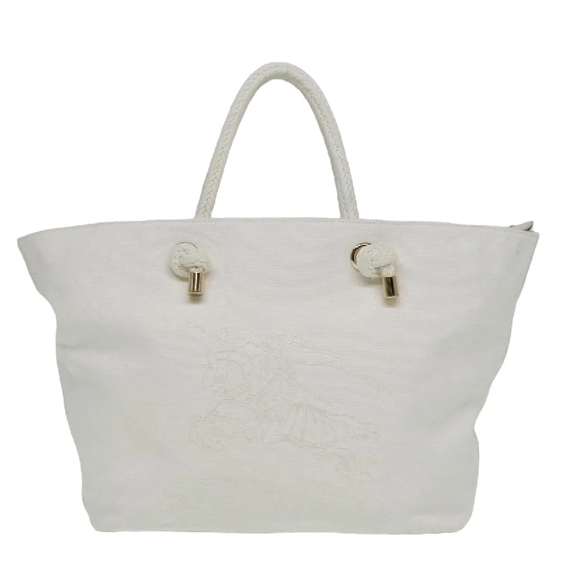 Functional Bags For Busy Moms And Dads Burberry  Canvas Tote Bag (Pre-Owned)