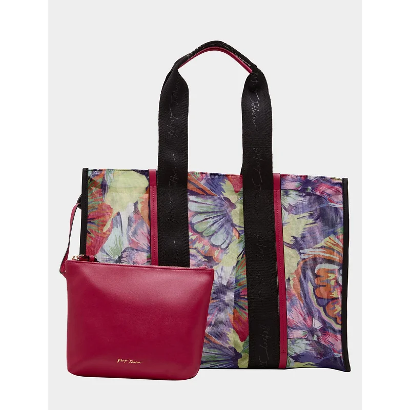 Versatile Bags That Suit Any Outfit Or Event Butterfly Mesh Tote Multi