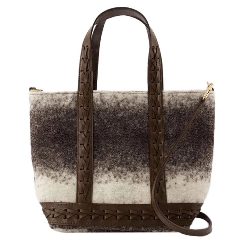 Eco-Friendly And Discounted Bags Cabas S Shopper Bag - Vanessa Bruno - Wool - Brown Eco-Friendly And Discounted Bags Cabas S Shopper Bag - Vanessa Bruno - Wool - Brown