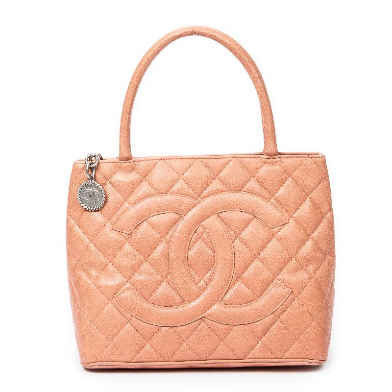 Trendy Festival Bags With Limited-Time Offers CC Timeless Medallion Tote
