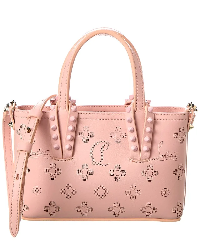 Stylish Bags For Fashion Bloggers With Promotions Christian Louboutin Cabata E/W Nano Leather Tote Stylish Bags For Fashion Bloggers With Promotions Christian Louboutin Cabata E/W Nano Leather Tote