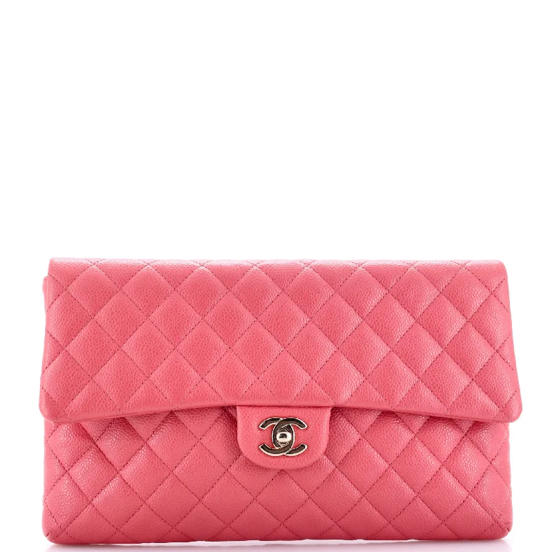 Cyber Monday Discounts On Bags Classic Flap Clutch Quilted Caviar