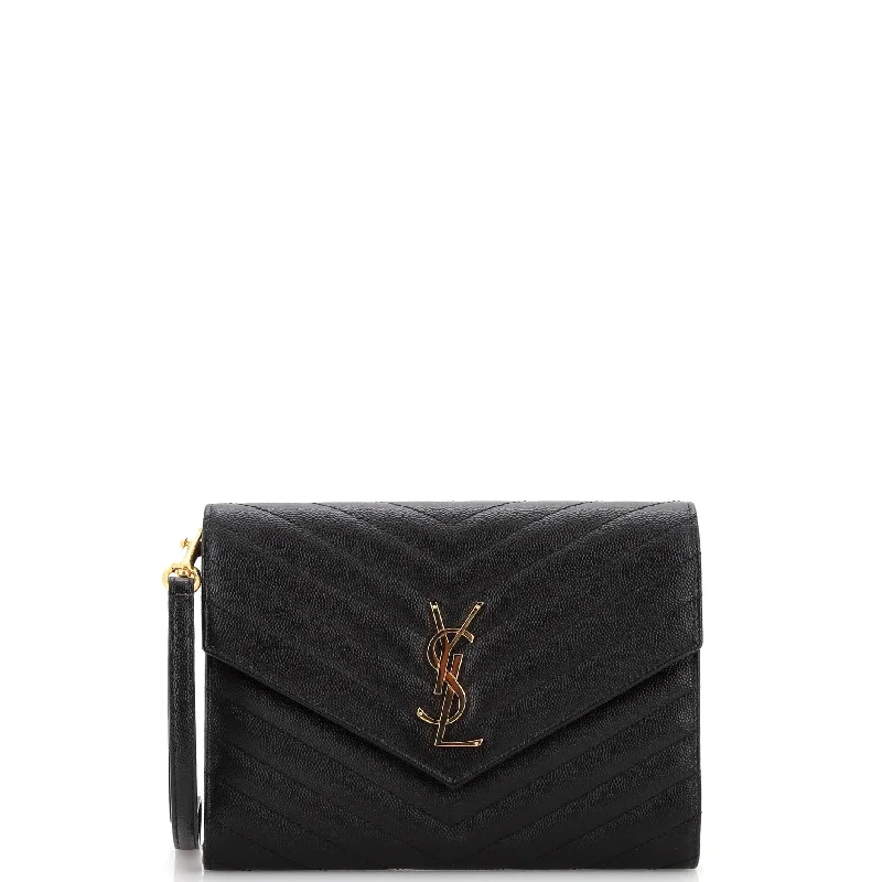 Rustic Bags For Outdoor And Nature-Inspired Looks Classic Monogram Envelope Wristlet Clutch Matelasse Chevron Leather Rustic Bags For Outdoor And Nature-Inspired Looks Classic Monogram Envelope Wristlet Clutch Matelasse Chevron Leather