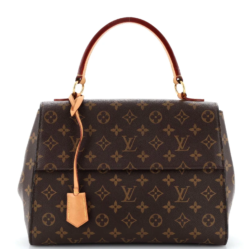 Black Friday Deals On Stylish Handbags Cluny Top Handle Bag Monogram Canvas MM