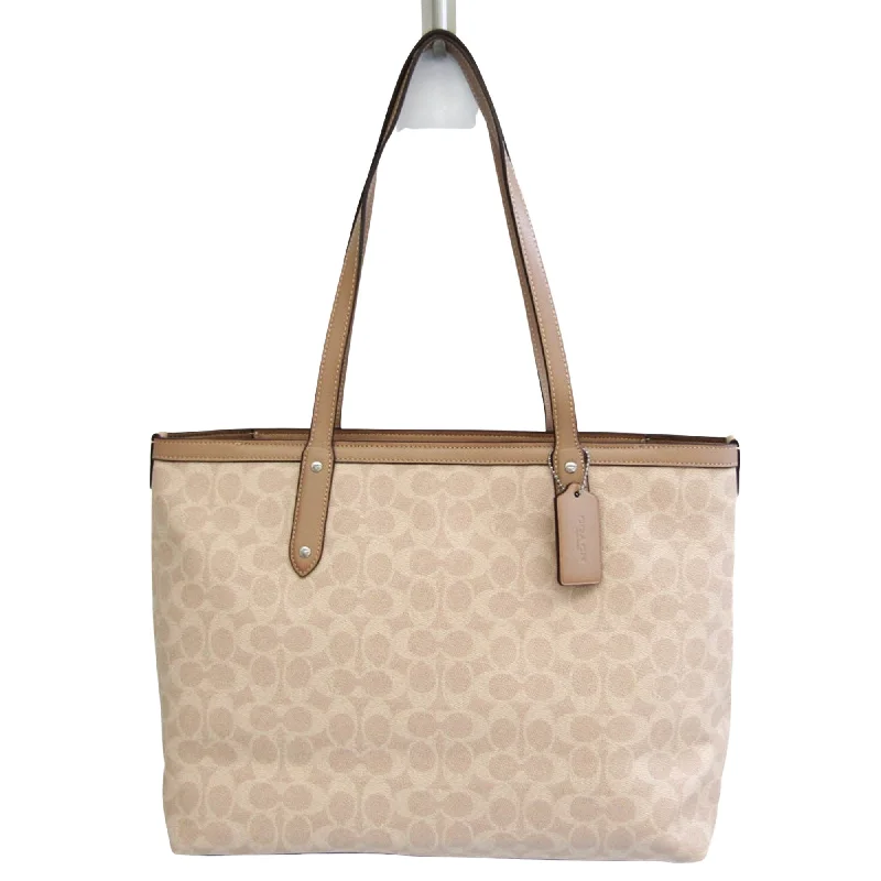 Festive Holiday Gift Bags Coach Signature  Canvas Tote Bag (Pre-Owned)