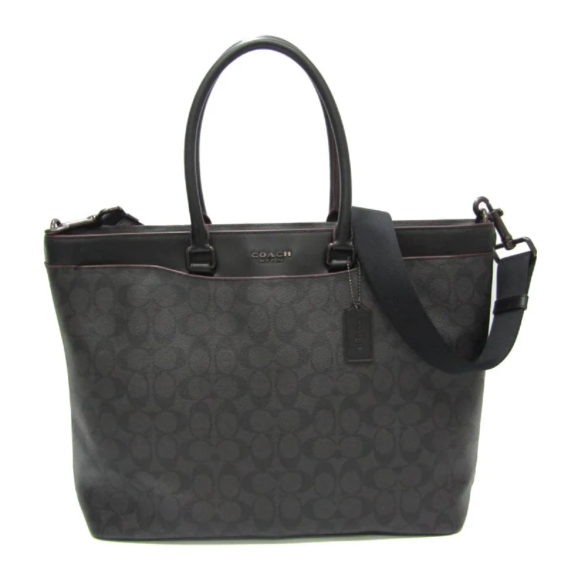 Holiday Gift Bags For Christmas Coach Signature  Canvas Tote Bag (Pre-Owned)