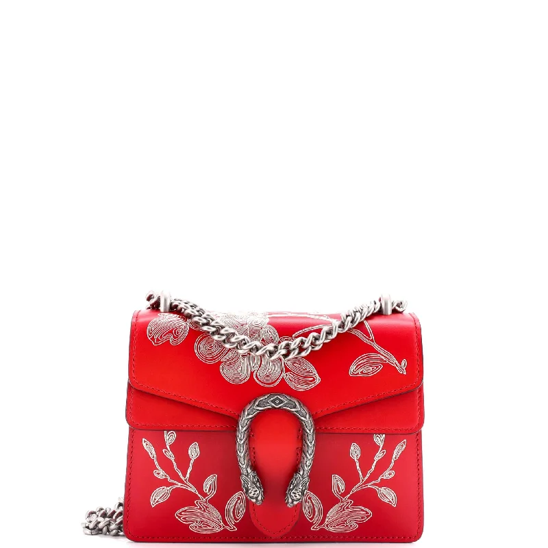 Anti-Theft And Budget-Friendly Bags Dionysus Bag Limited Edition Painted Leather Mini Anti-Theft And Budget-Friendly Bags Dionysus Bag Limited Edition Painted Leather Mini